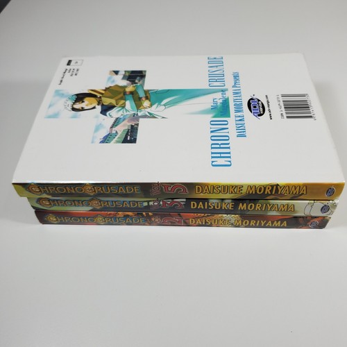 Chrono Crusade Manga Graphic Novel Lot of 3 Volumes 2 3 5 Daisuke Moriyama PB - Picture 5 of 6