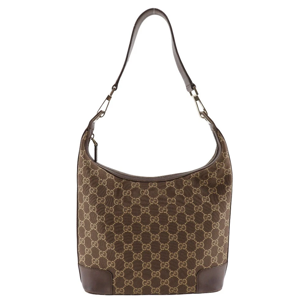 Sac bandoulière GUCCI One Belt 001.4204 marron GG toile femme