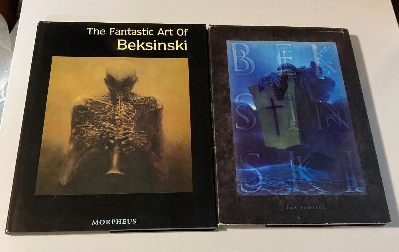 The Fantastic Art Of Beksinski Beksinsky Pan-Exotica Book 2 set | eBay