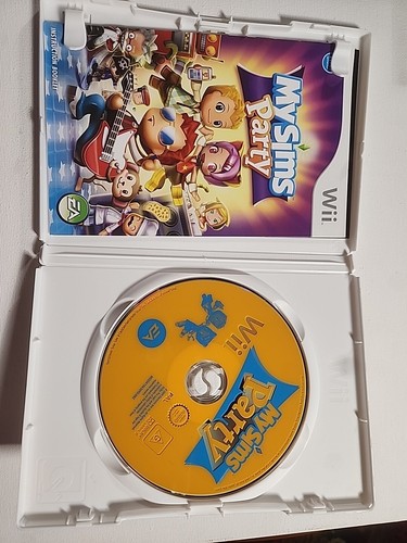 MySims Party Nintendo Wii Complete PAL Game Wii U Compatible Simulation Family - Picture 2 of 3