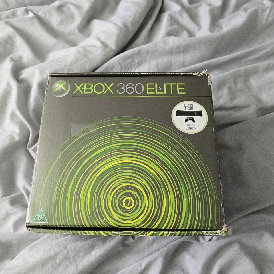 Xbox 360 Power brick 203 watt (no lead) in Xbox 360 Elite Original Box