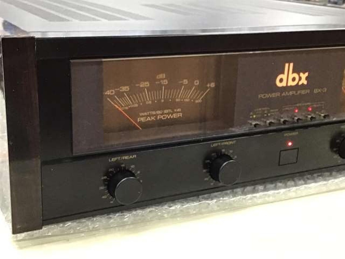 dbx BX-3 パワーアンプ DBX BX-3 Vintage Stereo Power Amplifier 4-Channel Used