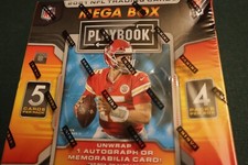Panini 2021 Playbook Football Mega Box - 4 Packs