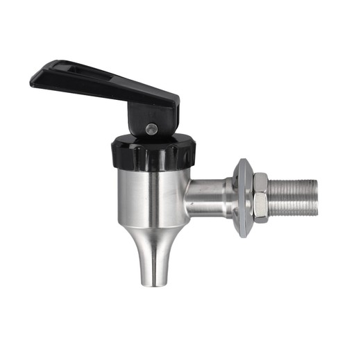 Robinet Distributeur De Boissons - 12mm - Argent - Neuf