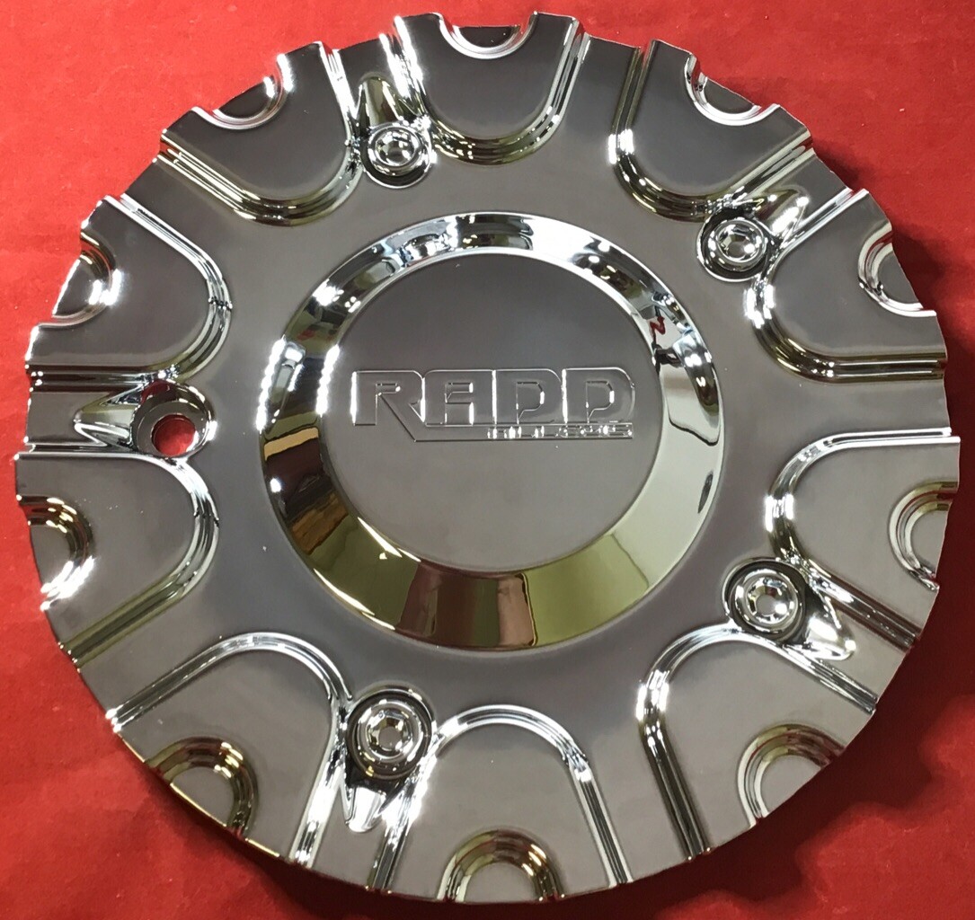 ONE NEW RADD ALLOY CENTER CAP 403L178  CHROME WHEELS CENTER CAP 8989