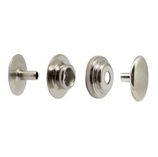 Line 24 Nickel Snaps 100 Pack 1263-12 by Stecksstore