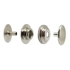 Line 24 Nickel Snaps 100 Pack 1263-12 by Stecksstore