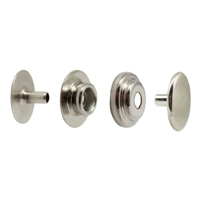 Line 24 Nickel Snaps 100 Pack 1263-12 by Stecksstore