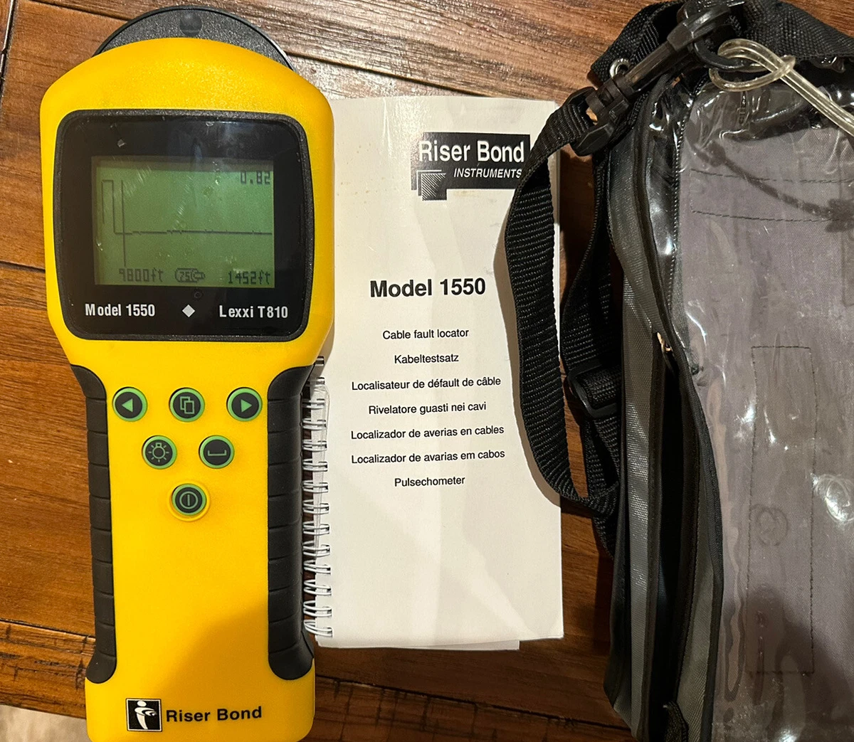 Riser Bond Model 1550Lexxi T810 Compact Handheld TDR | eBay