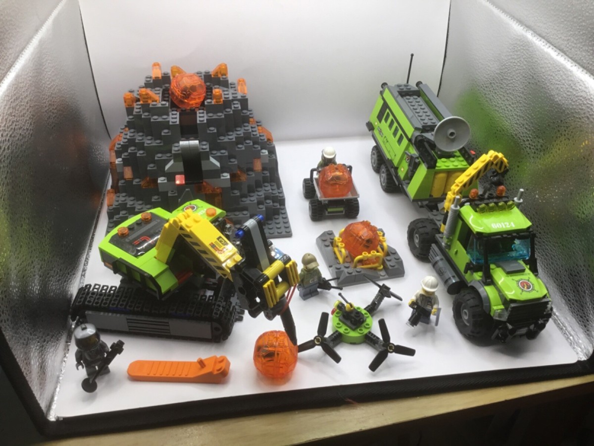 Volcano Exploration Base 60124 Lego Volcano 60124 LEGO City La