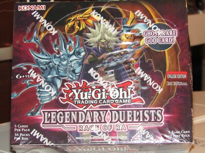 Yugioh - Legendary Duelist Rage of Ra Booster Box - Sealed -1st Edition English | eBay Yugioh - Legendary Duelist Rage of Ra Booster Box - Sealed -1st Edition English | eBay