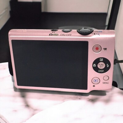 Canon IXY 220F Pink PowerShot ELPH 110 IXUS 125HS 16.1MP 5x zoom