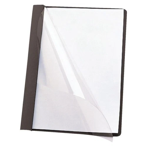 Smead Poly Brief Covers, Black, 50% Recycled, Pack Of 25