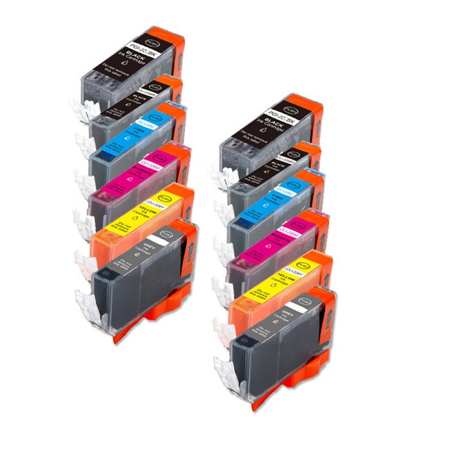 Printer Inkjet Tanks +LED for PGI 220 CLI 221 Canon Pixma MP980 MP990