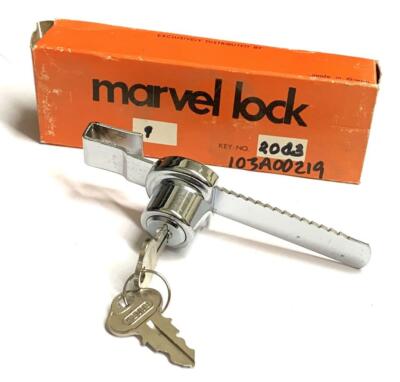 Marvel Lock 9 Sliding Glass Doors / Display Cases Ratchet Lock & Key ...
