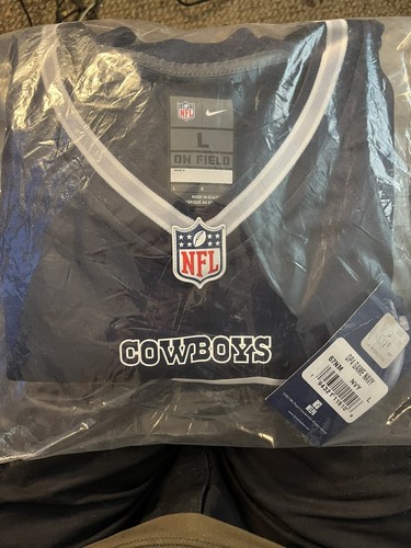 NFL Dak Prescott Dallas Cowboys Nike Game Team Jersey - Navy - Brand New - Large - Picture 3 of 4