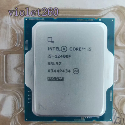 CPU Intel Core i5-12400F LGA1700 CPU Intel Core i5-12400F 2.5 GHz 6-Core LGA 1700 BX8071512400F B&H