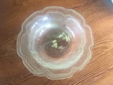 Annieglass 7.5" Dish Scalloped Edge