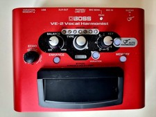BOSS VE-2 für Gesangs Harmonieffekte mit Reverb, Delay, Enhancer