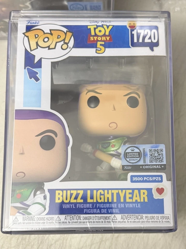 Funko Pop Toy Story 5 Buzz Lightyear #1720 LE3500 Vinyl Figure & Hard Case New - Image 1 of 1