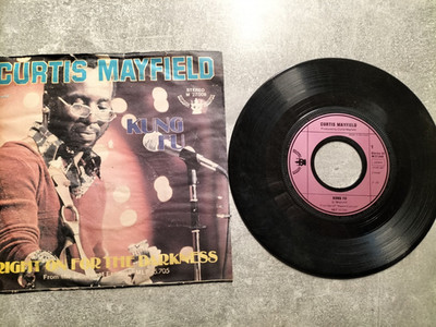 Curtis Mayfield: Kung Fu / Single Buddah Records / Oldie - Pop