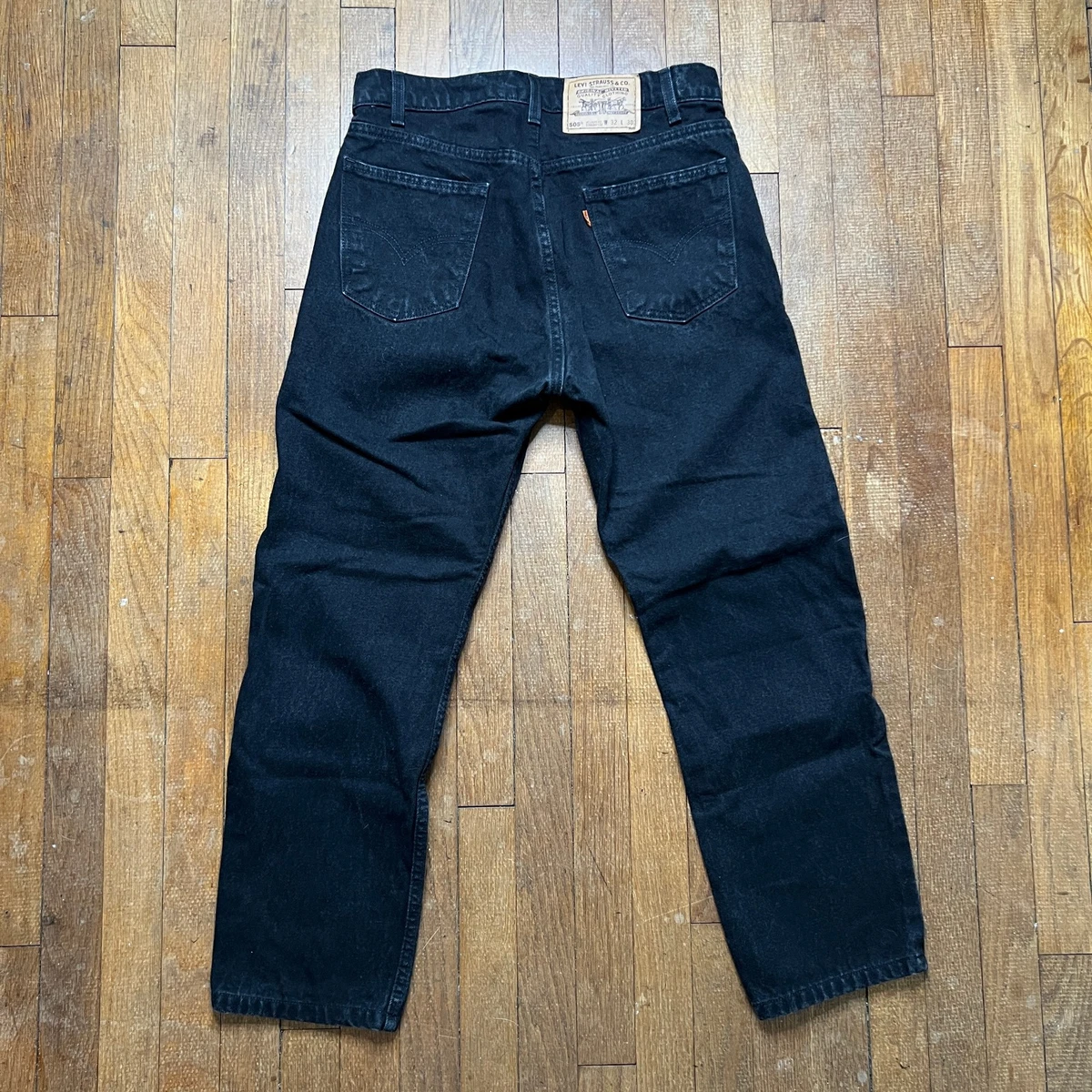 Levi's 505 Black Jeans for Men for sale - eBay