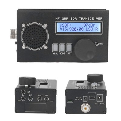 SDR-Kurzwellen-Transceiver USDR USDX Mini 8-Band SSB CW QRP-Transceiver 20 W