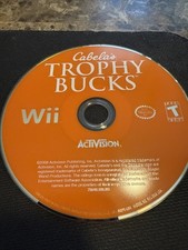 Cabela's Trophy Bucks Nintendo Wii Loose Mint