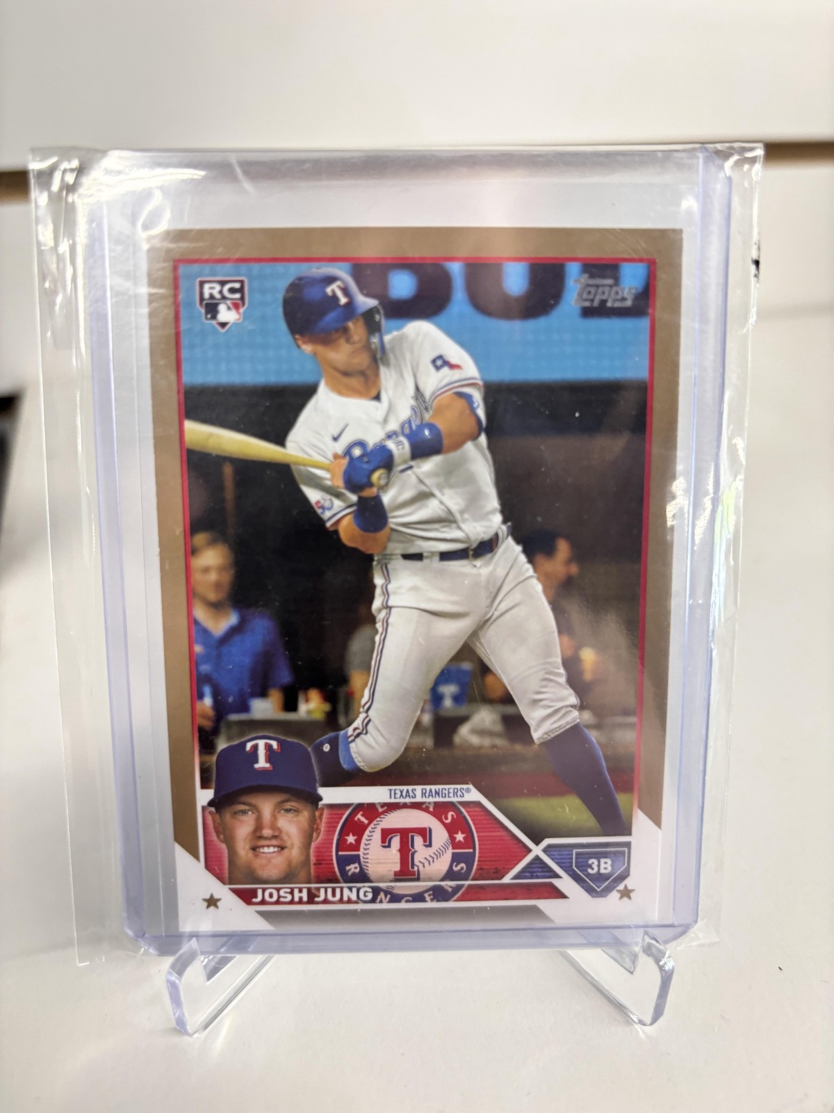 2023 Topps #529 Josh Jung Gold #/2023