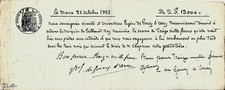 1888-1905 Recognition Of Debts: From GOUY D'ARCY, From TALHOUËT ROY, CHAPMAN