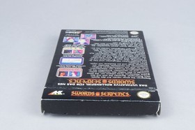 Nintendo NES *Swords and Serpents* OVP CIB PAL B WP-NOE +