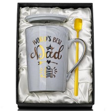 Personalized World's Best Dad Gift for Him Fathers Day Birthday Present