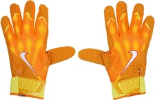 Pete Alonso New York Mets Player-Issued Orange Nike Batting Gloves Item#14341410