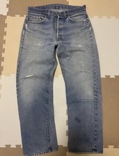 Vintage 70s Levi's 501 Redline Selvedge Small e Button 6 W34 L30 Made in USA