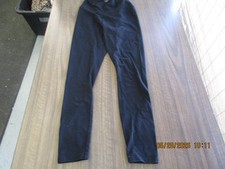 Simply Vera Wang Women’s High Rise Slim Straight Pants Black Size 10P pull on