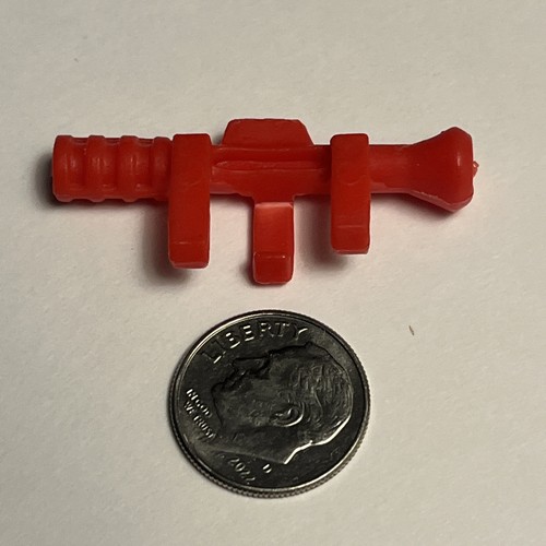 Vtg Dino Riders BAZOOKA gun original 1988 Tyco Rulon red weapon ...