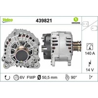 1X Generator Valeo 439821 Passend FüR Audi Seat Skoda VW
