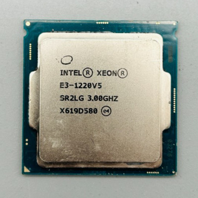 Intel Xeon E3-1220 v5 (4x 3.00GHz) CPU Prozessor Sockel 1151