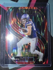 2024 Panini Select - Premier Level T.J. Hockenson #194 Red Shock Prizm /249