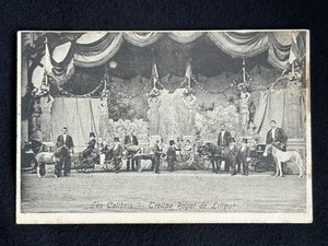 Circus les Colibris Troupe Royal de Liliput Midgets Vintage Postcard 1901-07