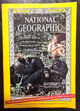 National Geographic December 1965 Jane Goodall Issue Discoveries of Chimpanzees