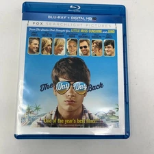 The Way Way Back Blu-ray 2013 Steve Carell Toni Collette Comedy