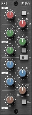 Solid State Logic E-Series EQ Module Unique Response Curves and Tonal Character