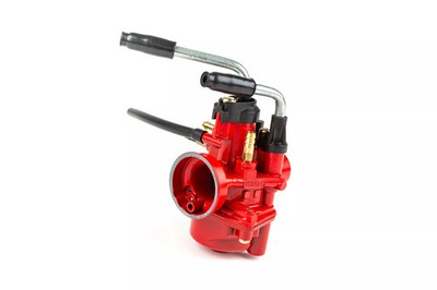Vergaser Motoforce Typ PHBN 17,5 BT rot Kabelchoke