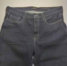 Banana Republic Womens High-Rise Bootcut Cropped Jeans Dark Wash 32/14 Flared