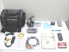 Sony DCR-HC32 Mini DV Hybrid Camcorder Nightshot Dock Video Transfer Kit