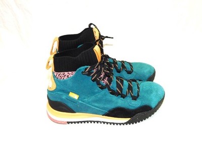 North Face 8.5 Blue Yellow Back To Berkeley Sport Waterproof Boots Ankle Womens