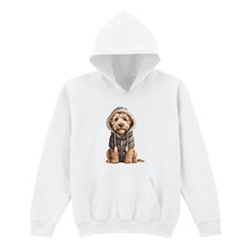 Dog Winter Animal Kids Hoodie Padded Jacket Childrens Hooded Jumper