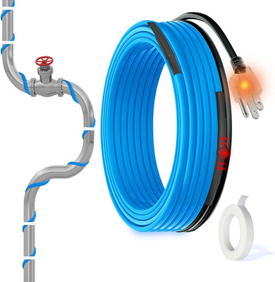 MAXKOSKO 6 Ft. 120 V Heating Cable for Pipe Freeze Protection, Self-Regulating H