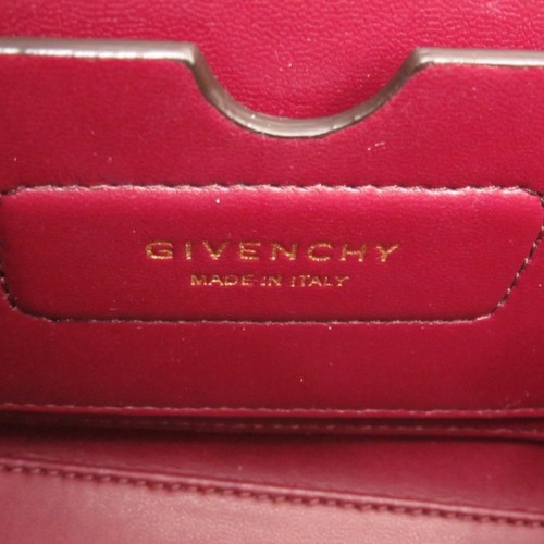 Givenchy Eden Shoulder Bag Brown Pink Leather Pre-owned From Japan - 第 8/9 張圖片